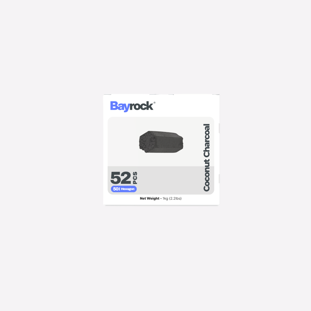 Bayrock Hexagon Coconut Charcoal