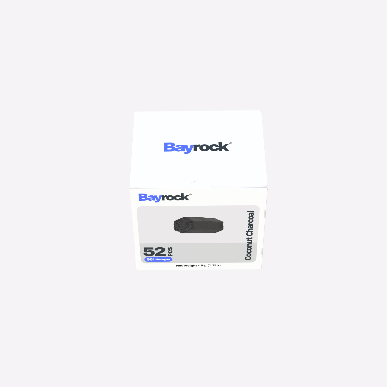Bayrock Hexagon Coconut Charcoal