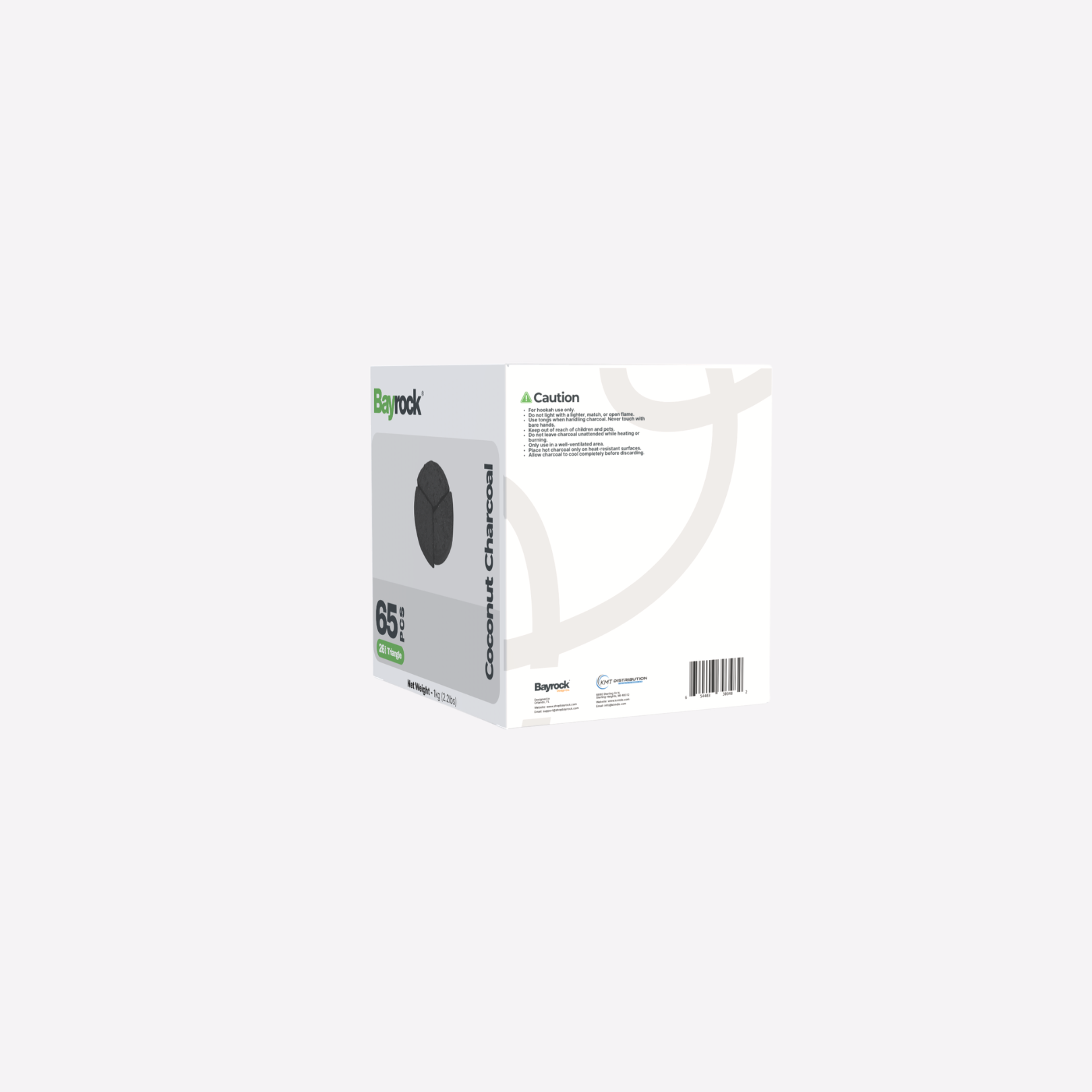 Bayrock Triangle Coconut Charcoal