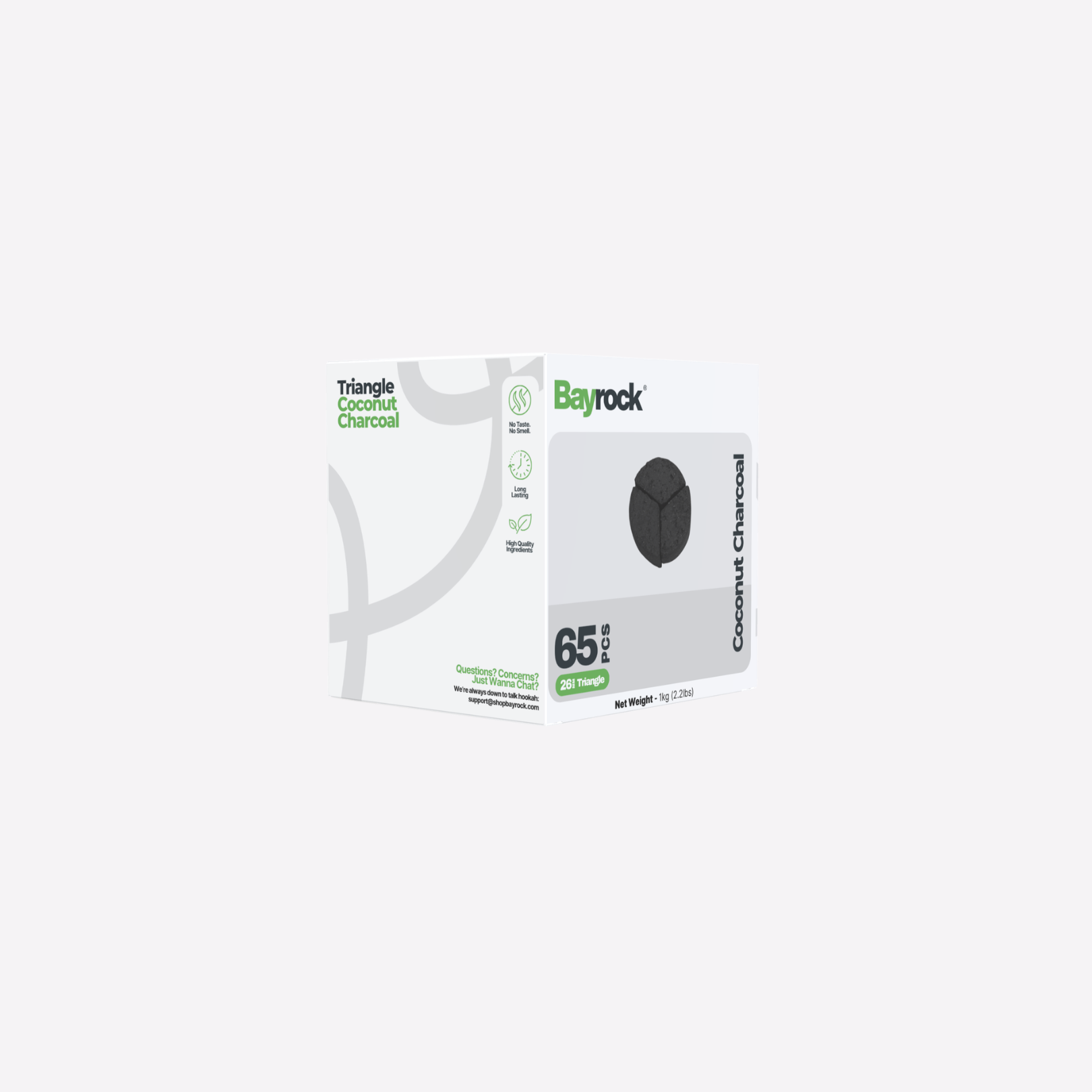 Bayrock Triangle Coconut Charcoal