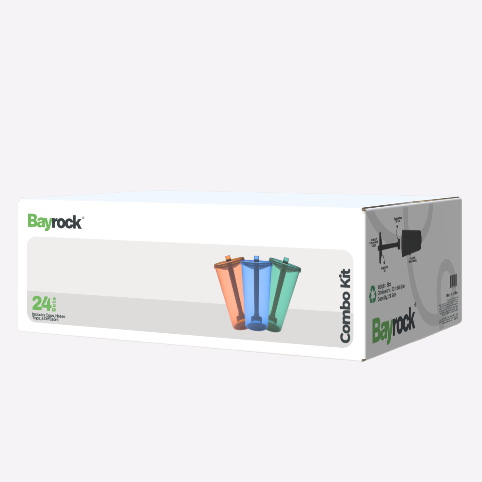 Bayrock Combo Kit packaging with colorful components on a white background