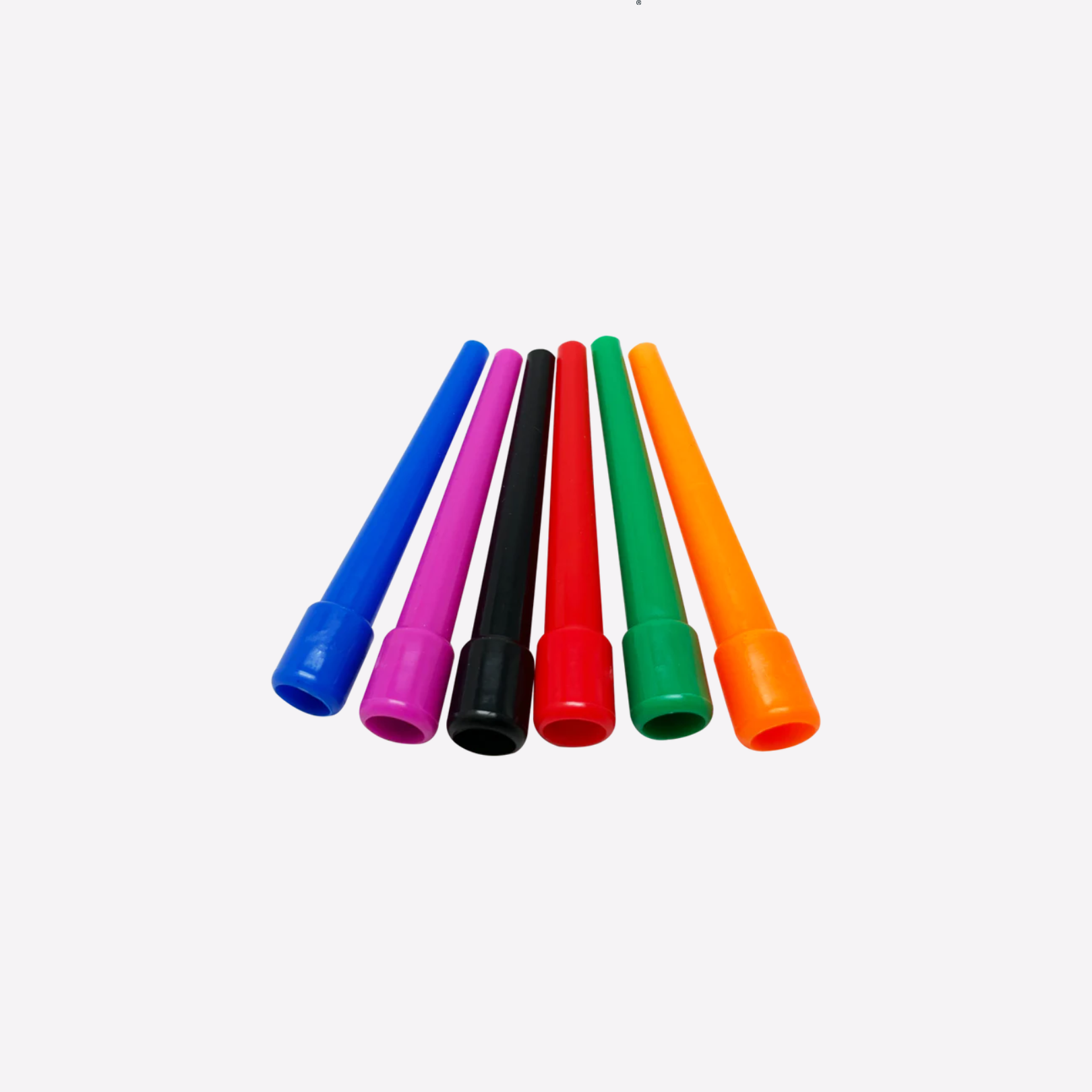 Set of Bayrock mouth tips colored