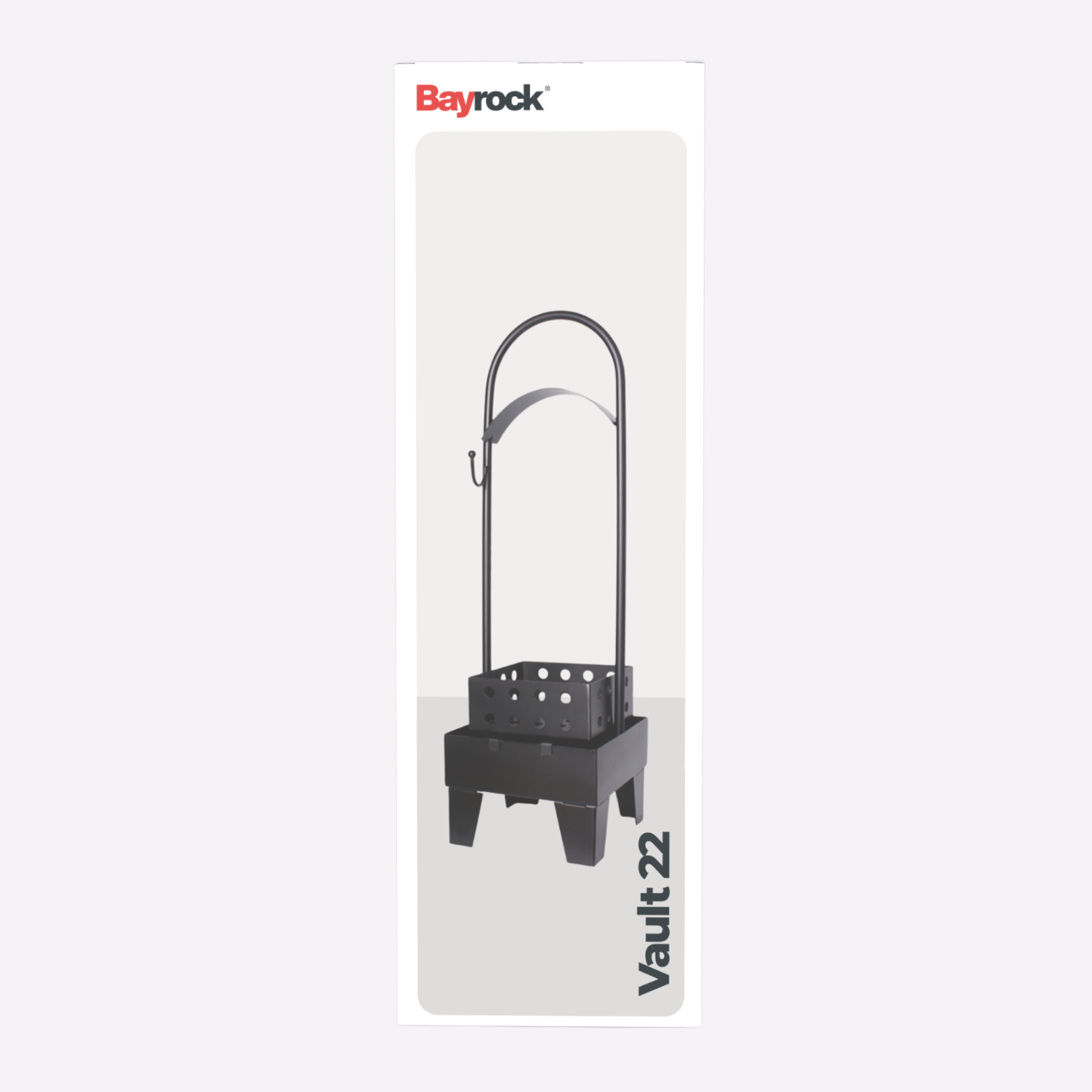 Bayrock Vault 22 product packaging on a white background