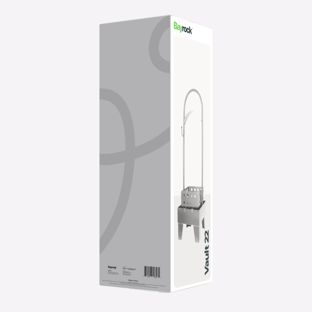 Bayrock Vault 22 packaging on a white background