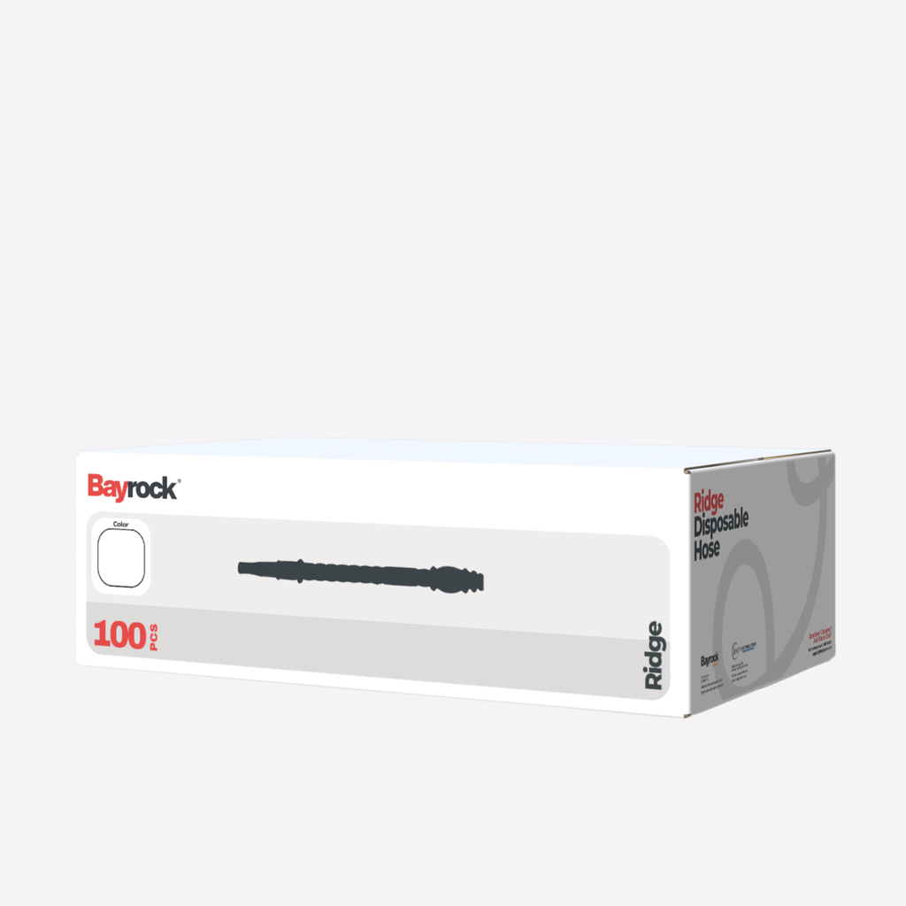Box of Bayrock Ridge disposable hose on a white background