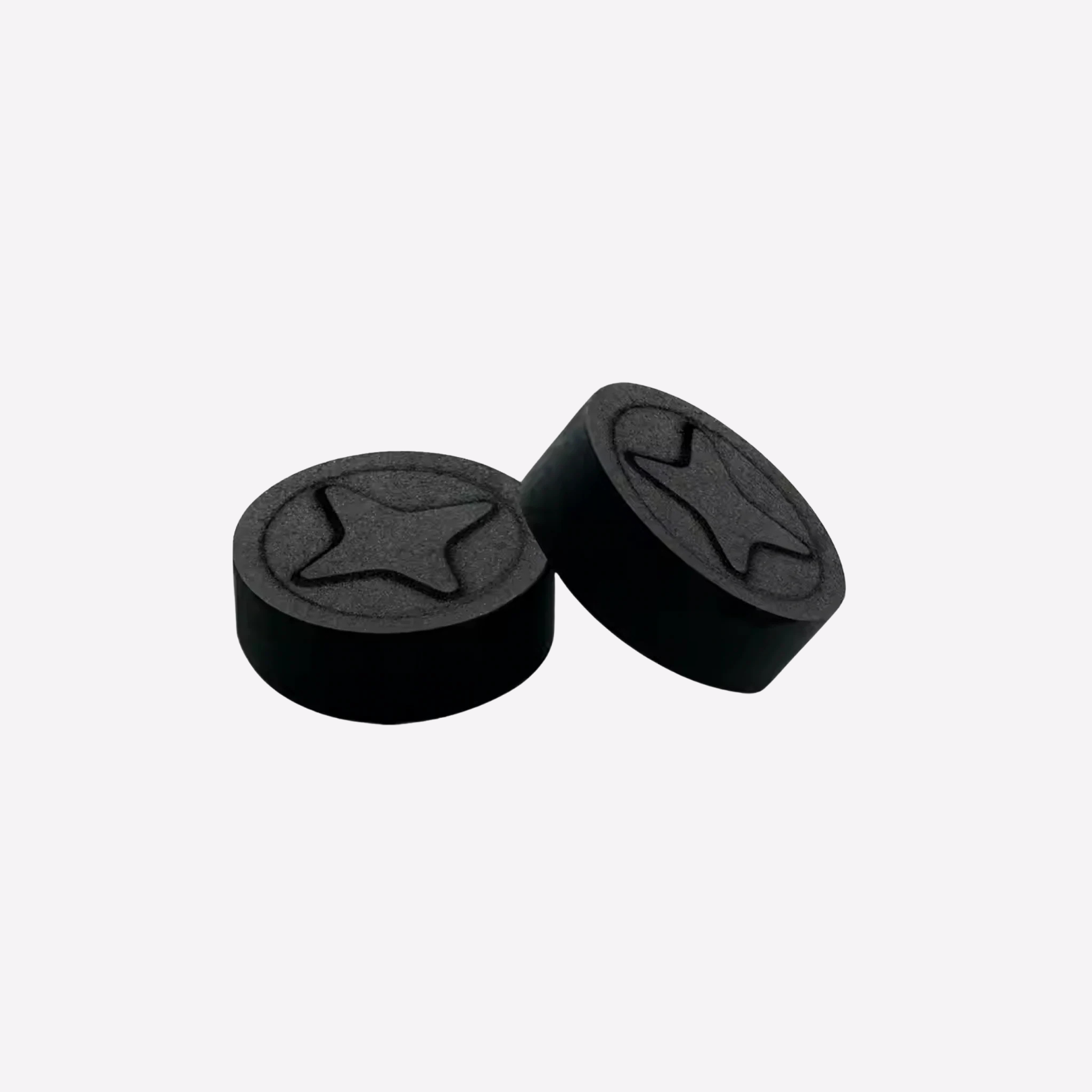 Two charcoal tablets