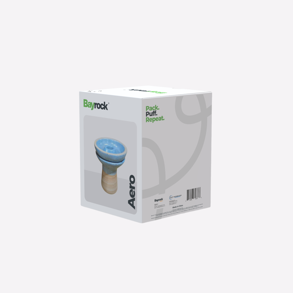 Box of Bayrock Aero product on a white background