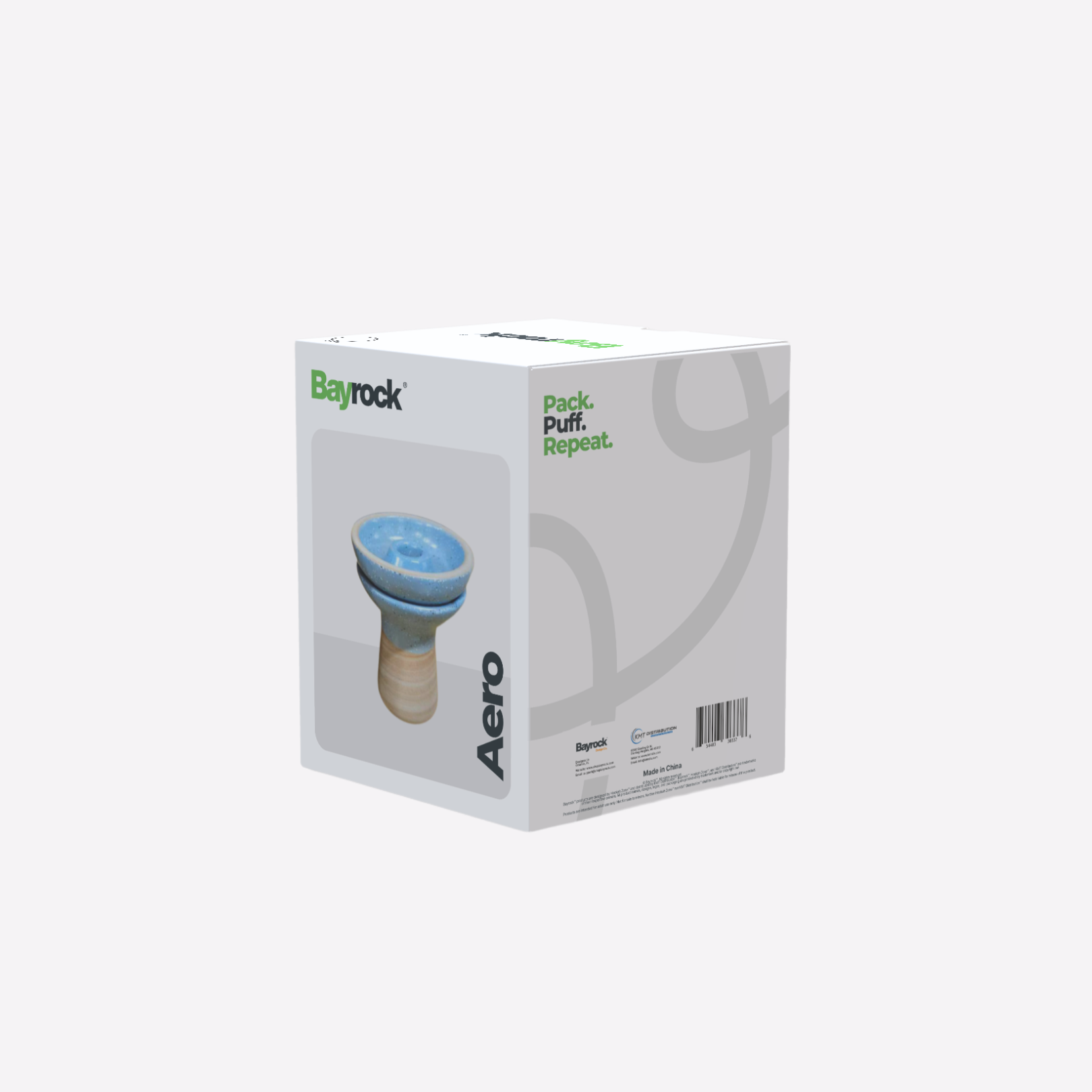 Box of Bayrock Aero product on a white background