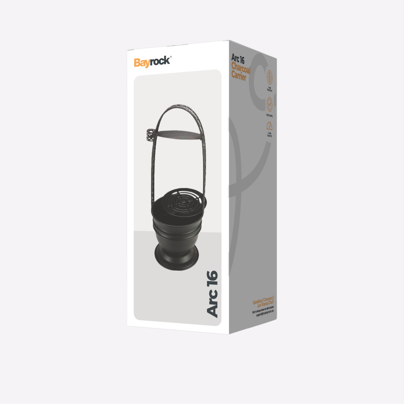 Bayrock Arc 16 camping lantern in packaging on a white background