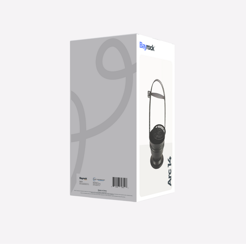 Bayrock carrier packaging on a white background