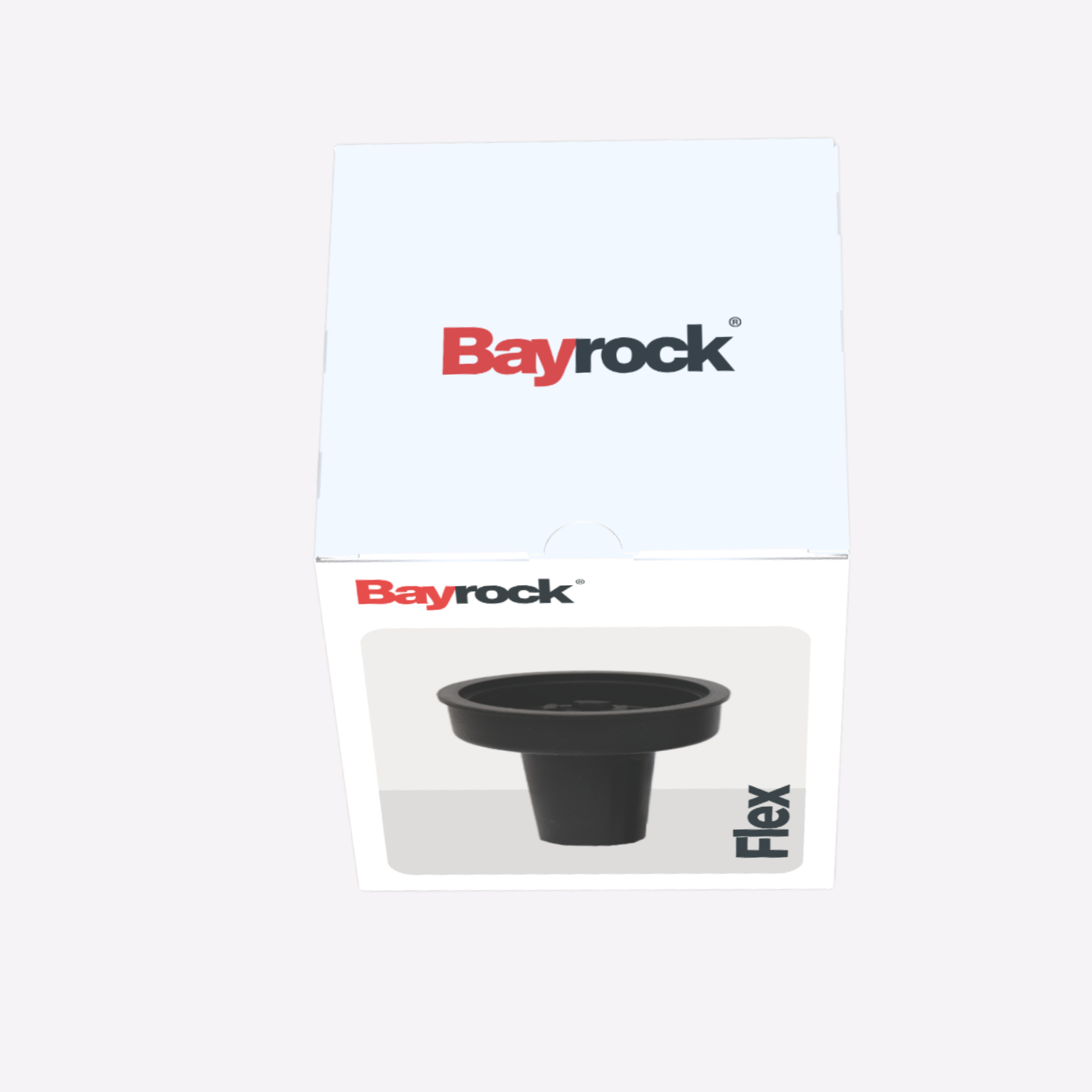 Bayrock Flex product packaging on a white background