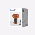 Bayrock Onyx hookah bowl packaging on a white background